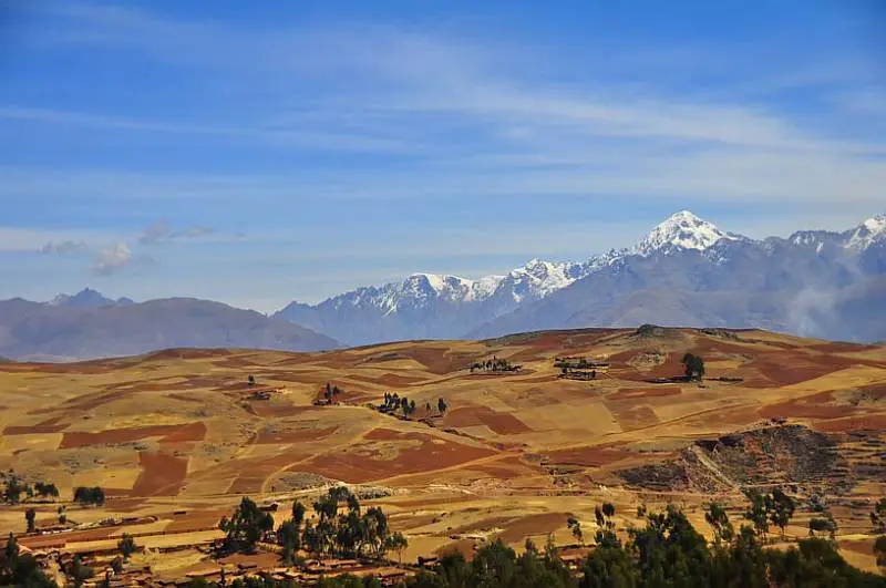 Quilted Fields, Andes