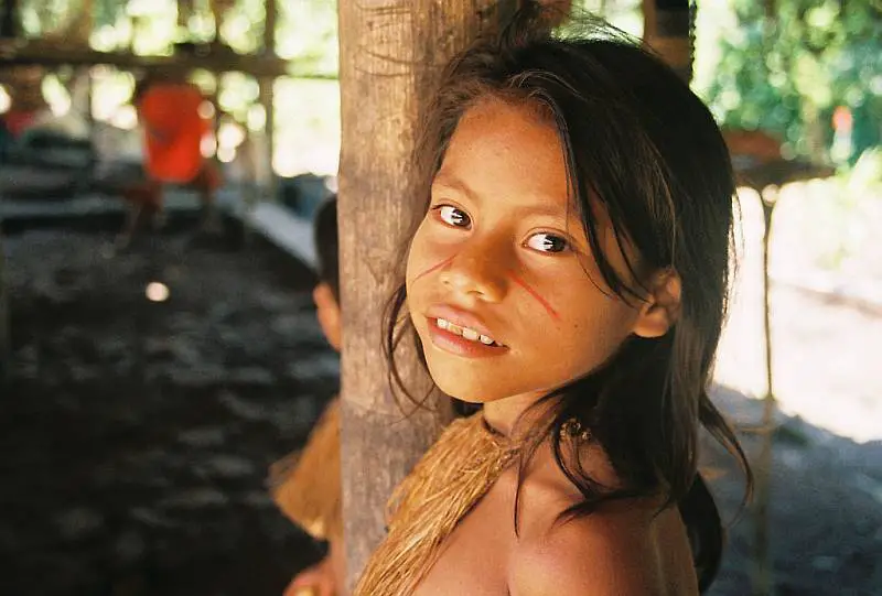 Yágua Indian Girl