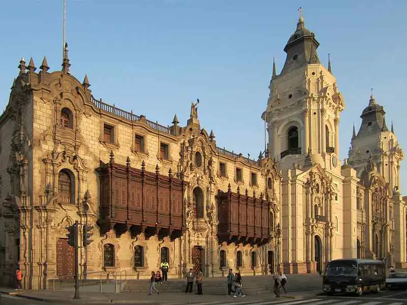 Archipishop’s Palace and Cathedral of Lima