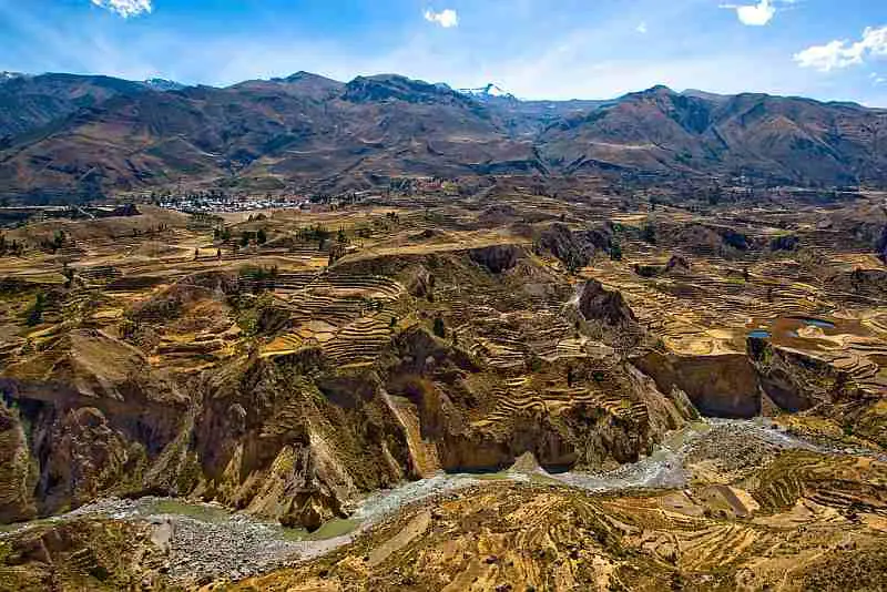 Valley of Colca River, Peru